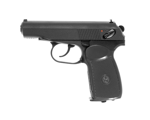 Пневматический пистолет Baikal MP-654K (затвор с пескоструйной обработкой)