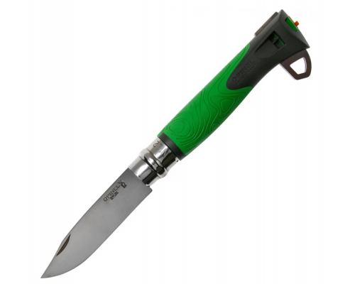 Нож OPINEL №12 EXPLORE, зеленый